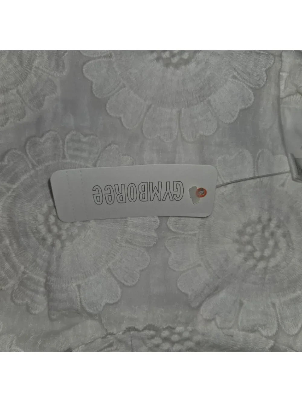 Gymboree White Floral Lace Girls Dress M (7-8) New With Tags 4385